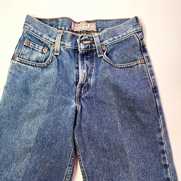 Levi's Other - Levis 550 Relaxed Fit Jeans Boys Size 10 Reg 25x25 Casual Outdoors Dark Wash